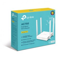 Alternative view of TP-Link Archer C24 AC750 4 Antenna Dual-Band Wi-Fi Router
