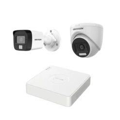 HIKVISION 2 unit 1080P night vision security cc camera Package