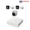 HIKVISION 3 unit 1080P night vision security cc camera Package