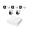 HIKVISION 5 unit 1080P night vision security cc camera Package