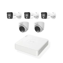 HIKVISION 5 unit 1080P night vision security cc camera Package