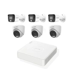 HIKVISION 6 unit 1080P night vision security cc camera Package