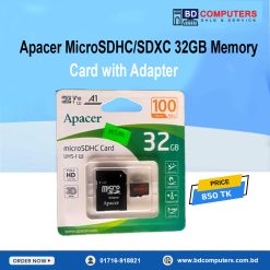 Apacer MicroSDHC/SDXC 32GB Memory Card with Adapter